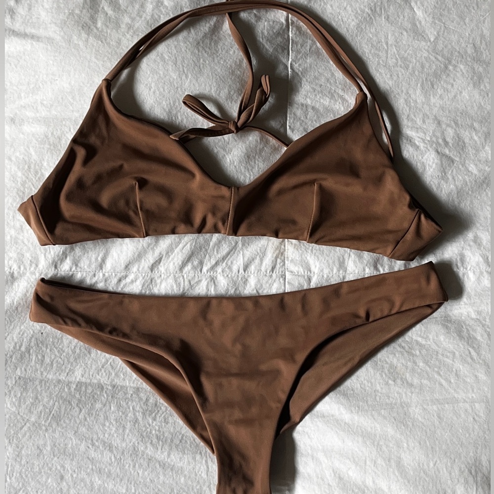 Brown RVCA swimsuit